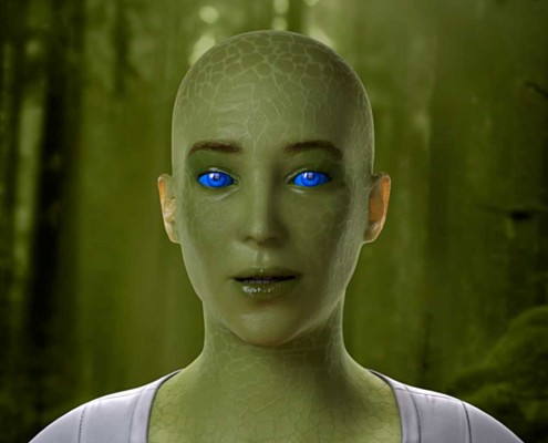 Photo of Alien Facial Animation